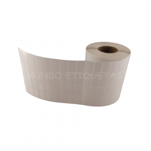 Etiquetas de Papel Semibrillo de 10 x 20 mm con 4 salidas