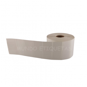 Etiquetas de Papel Semibrillo de 25 x 60 mm con 1 salida
